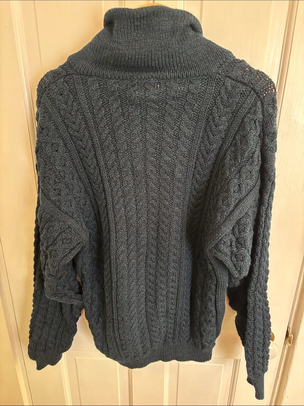 Vintage LL Bean 100% Wool Sweater - Made in Ireland - Men’s M